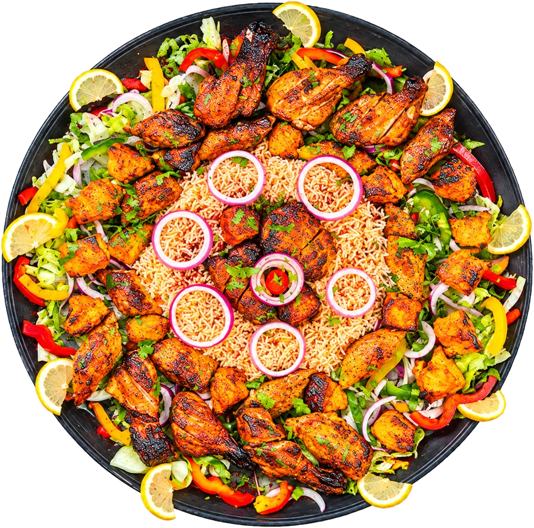 Full Yaya Pizzeria sharing platter